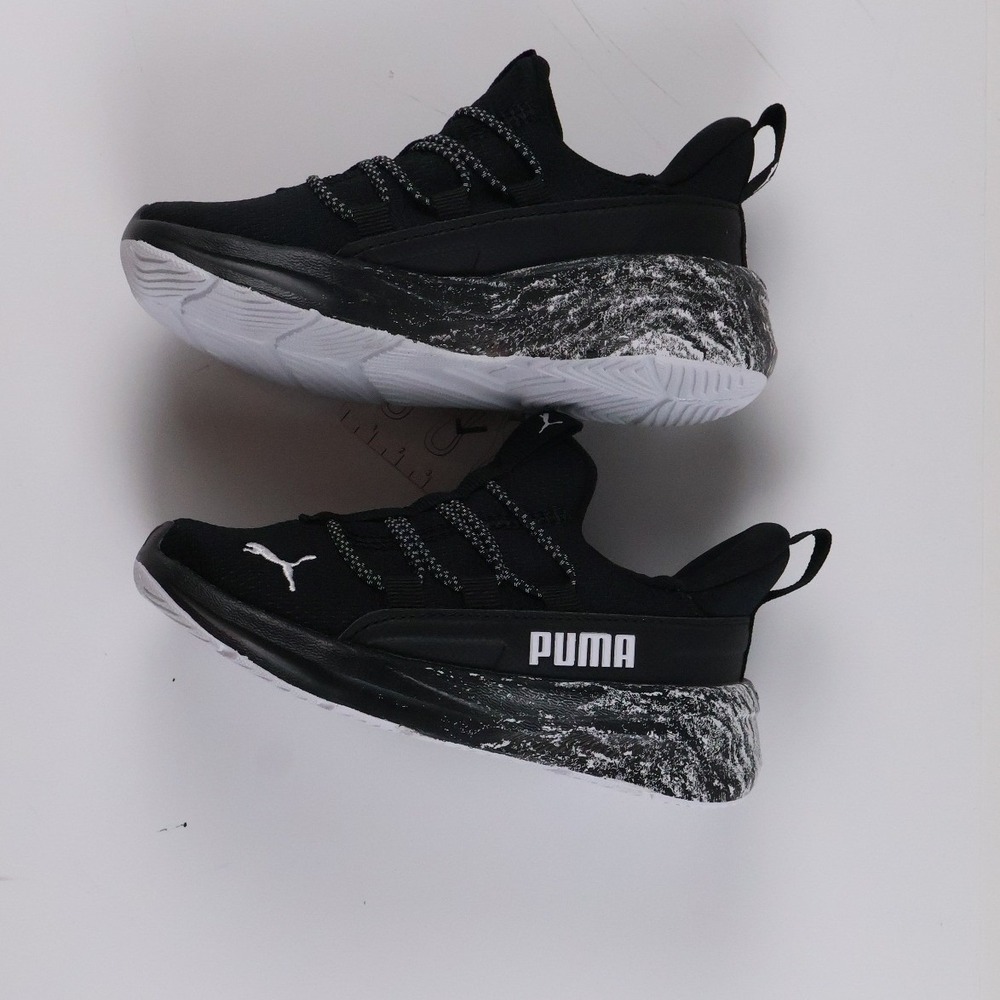Puma Sneaker One4All 2.0 Blizzrizz INF Black White Marbled 9C NWT